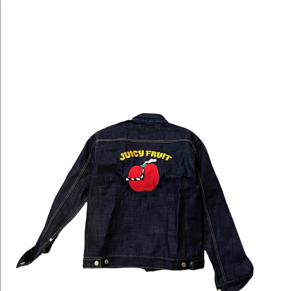 Pot meets pop denim jacket - Picture 2 of 2